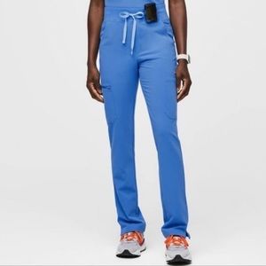 WOMEN’S CAPRI BLUE YOLA HIGH WAISTED 2.0 - SKINNY SCRUB PANTS